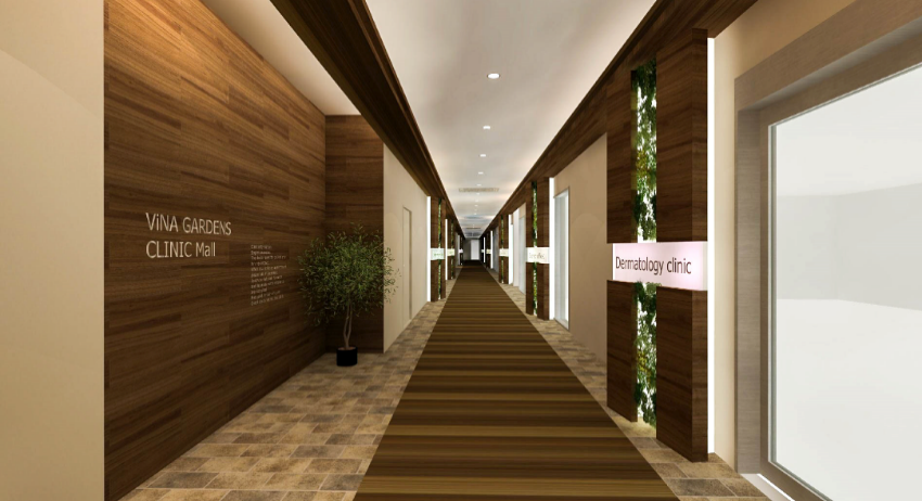 ６階クリニックモール（イメージ）