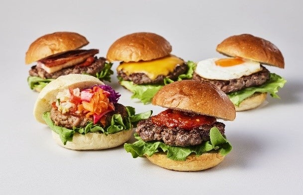 沿線食材にこだわったハンバーガー