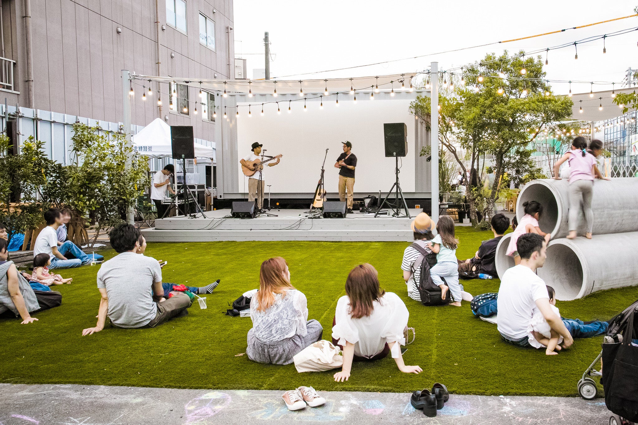 「下北線路街　空き地」開催イメージ