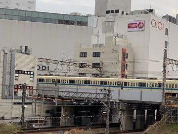 横浜線跨線橋（町田～相模大野駅間）