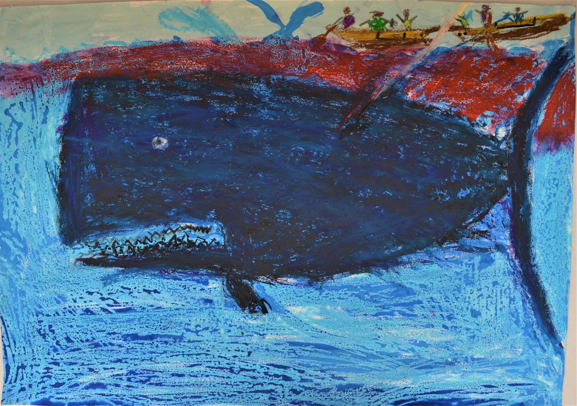 【未就学児の部】野上 千晴さん『くじらびと』