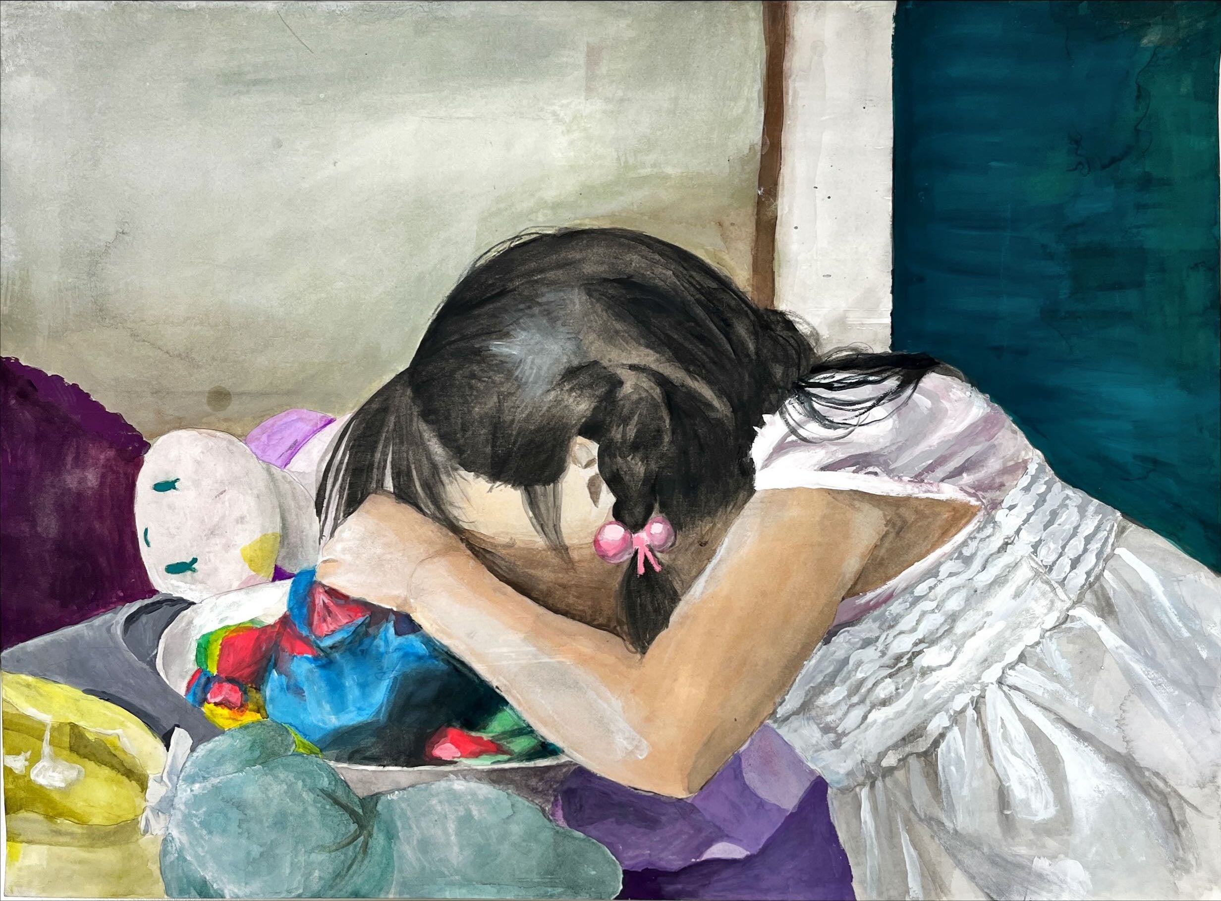 【中学生の部】多田　紫都歌さん『子宮に沈める』