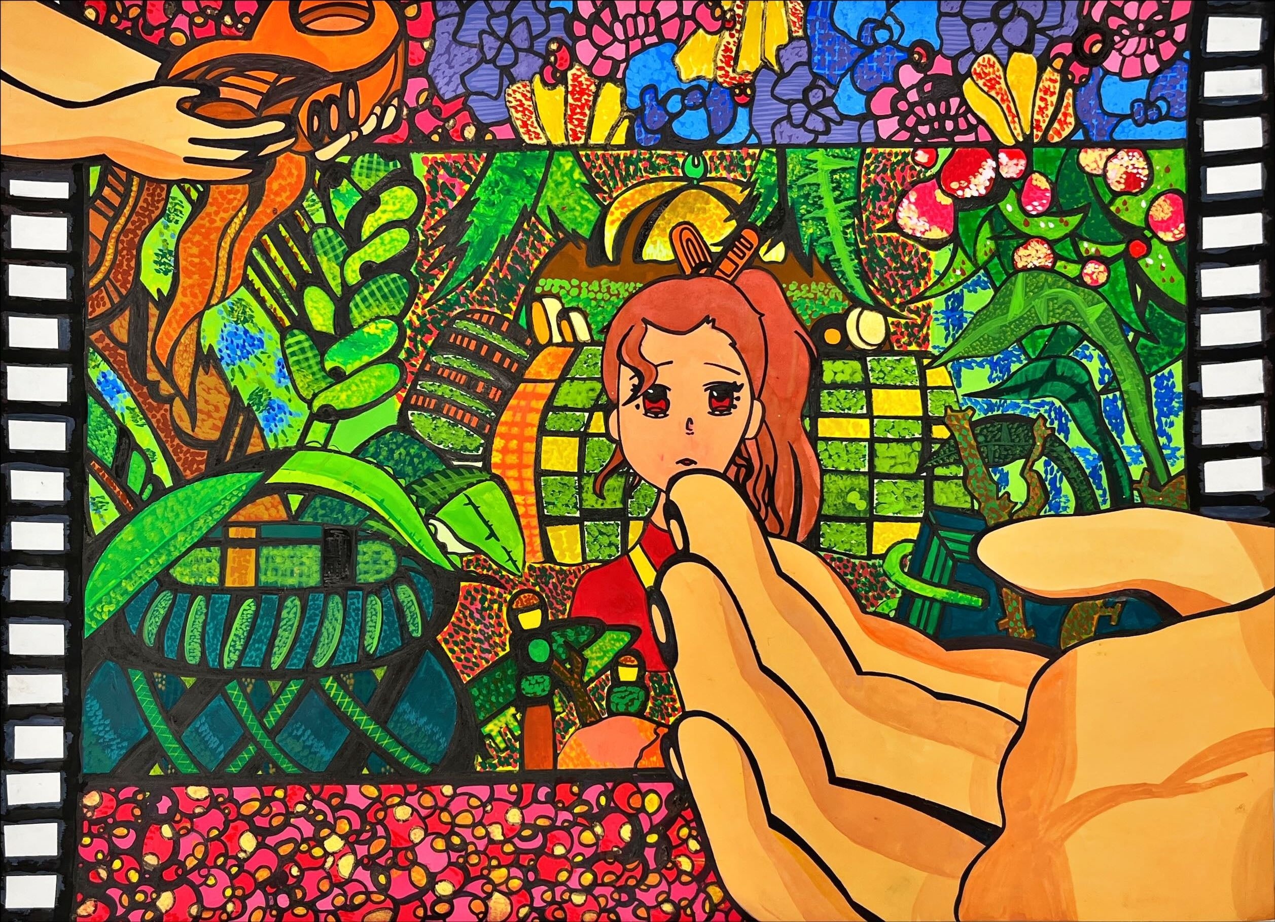 【小学生高学年の部】篠原　愛莉さん『借りぐらしのアリエッティ』