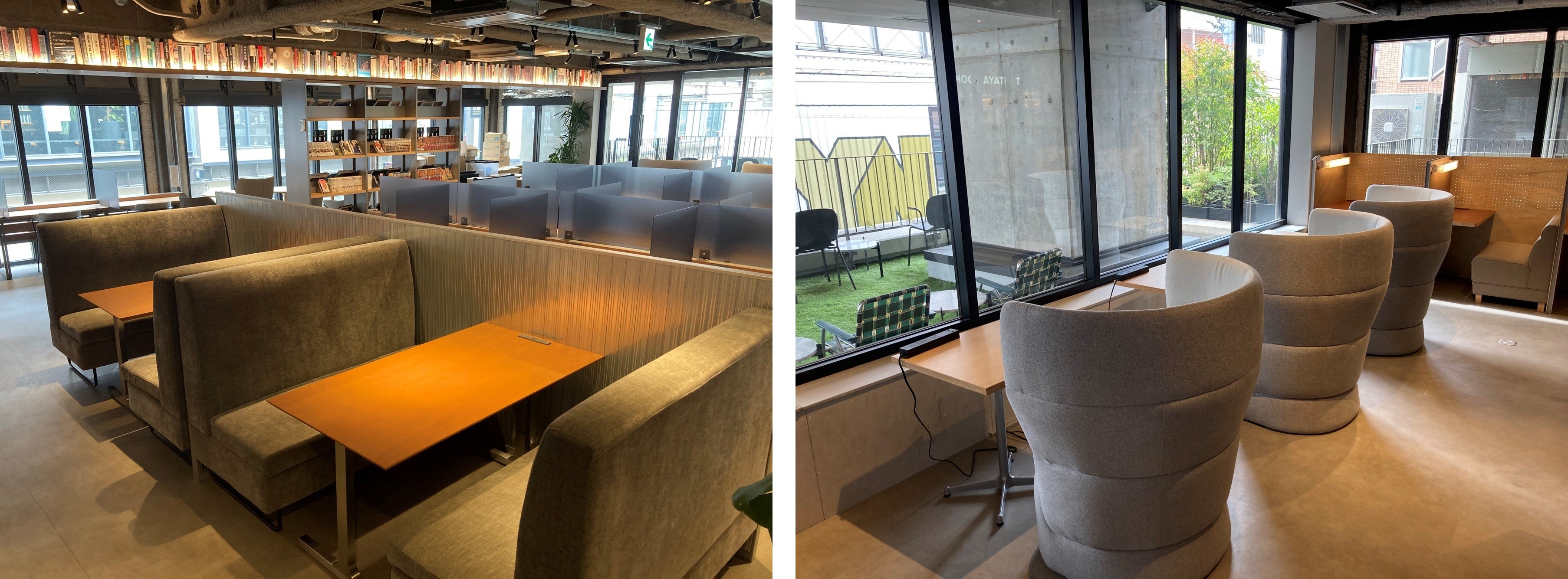 複数名で利用できるボックス席