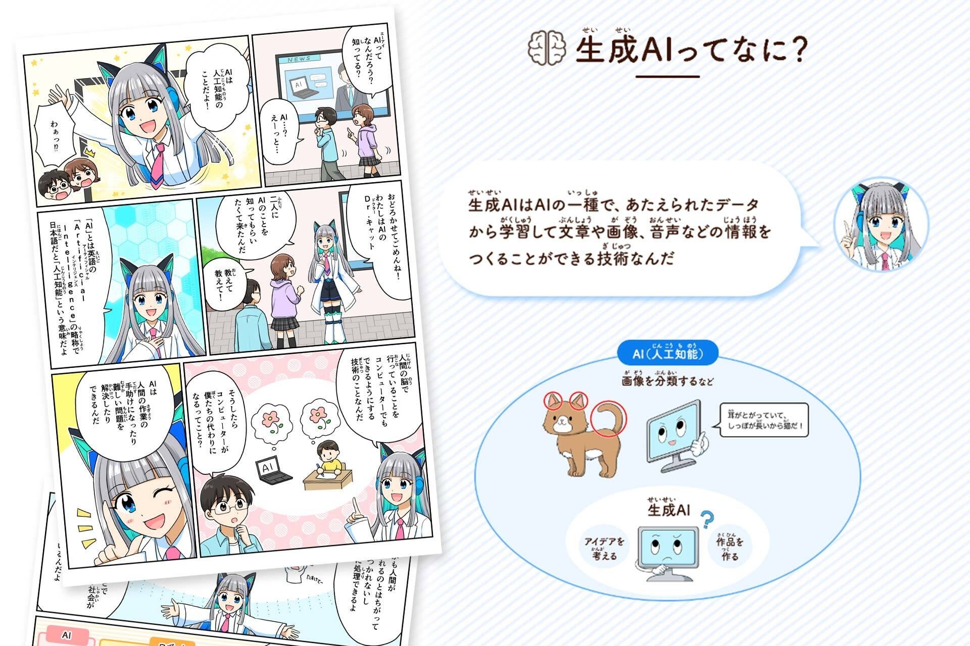 Yahoo!きっず、子どもたちにAIの基礎を学ぶ「マンガで学ぼう！AIガイド」を公開