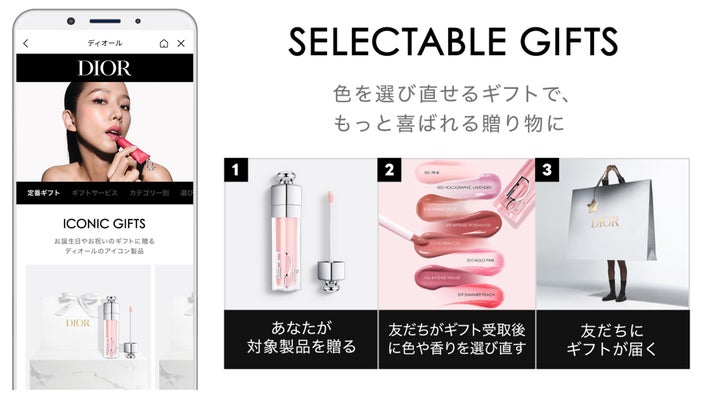 Line 1387 【LINEギフト】LINEギフトにラグジュアリーブランド「ディオール」が新規出店 | LINEヤフー株式会社のプレスリリース