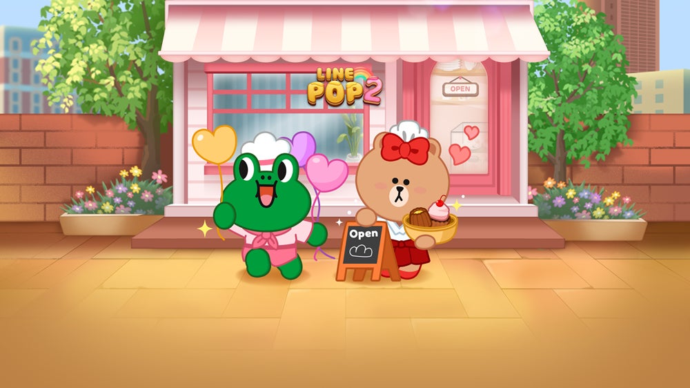 LINE POP2×LINE FRIENDS冬イベント後半!限定ミニモン登場 LINE POP2×LINE FRIENDS冬イベント後半!限定ミニモン登場