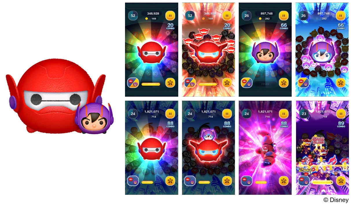 LINE GAME】映画『ベイマックス』公開10周年記念、『LINE:ディズニー LINE GAME】映画『ベイマックス』公開10周年記念、『LINE:ディズニー