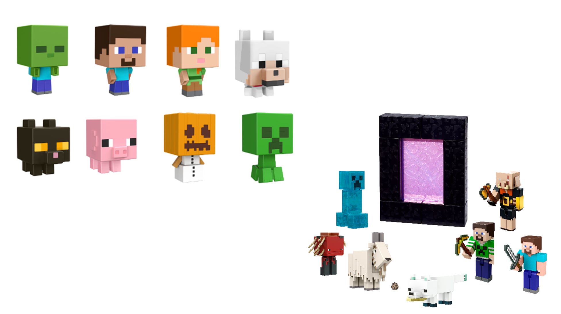 ヘッド部分を積み重ねて遊べる マインクラフト モブヘッドミニフィギュア 付属のパーツを6種集めてポータルも作れる マインクラフト ベーシックフィギュア Fアソート 5月28日より発売 マテル インターナショナル株式会社のプレスリリース ヘッド部分を積み重ねて遊べる マインクラフト モブヘッドミニフィギュア 付属のパーツを6種集めてポータルも作れる マインクラフト ベーシックフィギュア Fアソート 5月28日より発売 マテル インターナショナル株式会社のプレスリリース