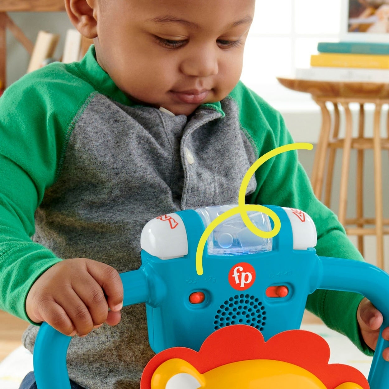 Fisher-Price - フィッシャープライス ［はずむ！まわる