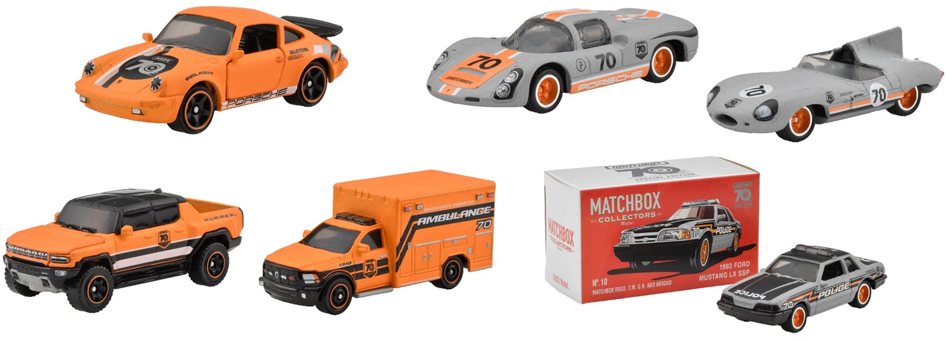 2個セット マッチボックス 70周年記念 コレクターズ ボックス マッチボックス 70周年 ムービングパーツ/マッチボックス