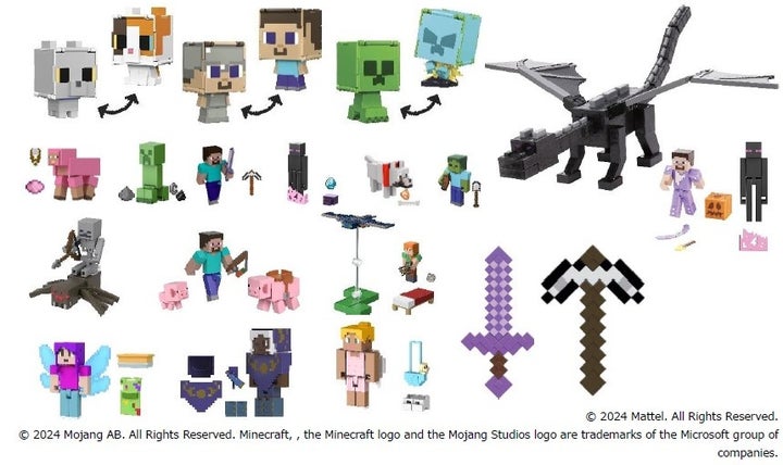 米国マテル社が『マインクラフト』関連商品を3月30日以降発売!エンダードラゴンやフィギュアも登場 米国マテル社が『マインクラフト』関連商品を3月30日以降発売!エンダードラゴンやフィギュアも登場