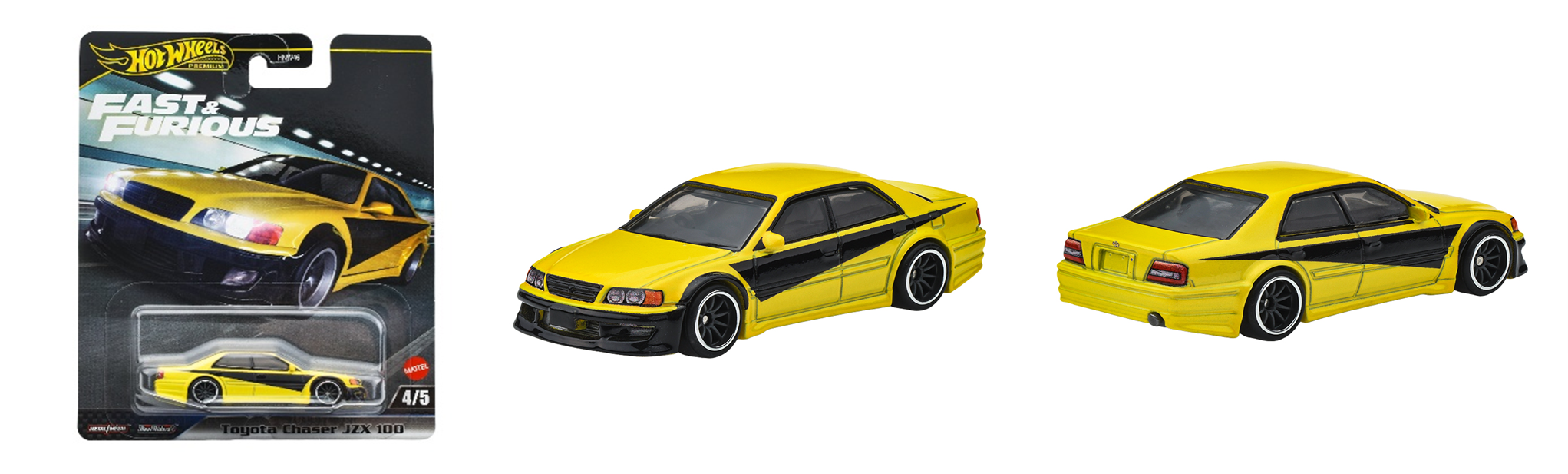 Hot Wheels ミニカー 3セット 特別版 人気カーアクション映画「ワイルドスピード」シリーズをリアルに