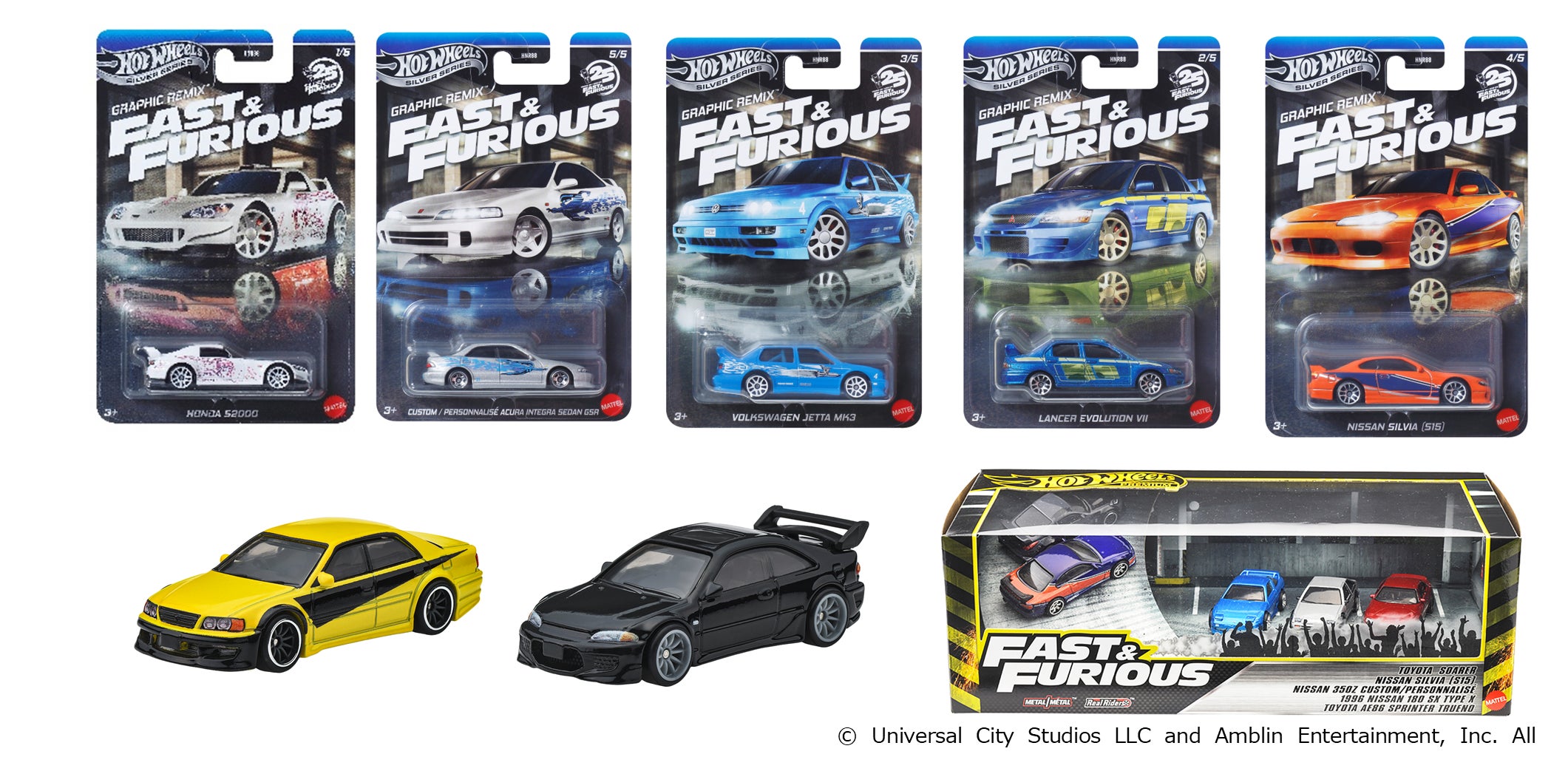 希少ワイルドスピード ホットウィール マテルミニカー12台セット 人気カーアクション映画「ワイルドスピード」シリーズをリアルに