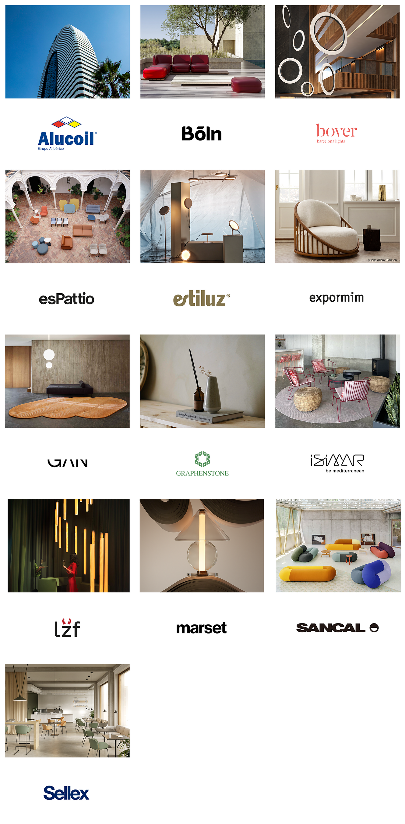 出展ブランド一覧