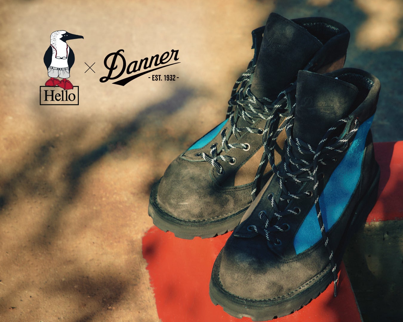 HelloWear from Chums x Danner “WASHOUGAL SMU” 初コラボレーション商品をリリース