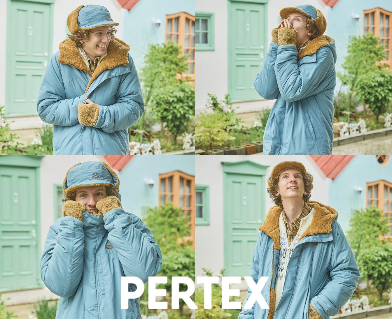 軽量・防風・撥水性を備えた「PERTEX UNLIMITED®」CHUMSから冬の新定番〈PERTEX（パーテックス）〉シリーズ発売