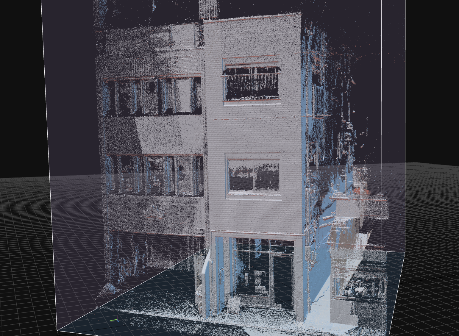 建物の倒壊・損傷 差分解析
