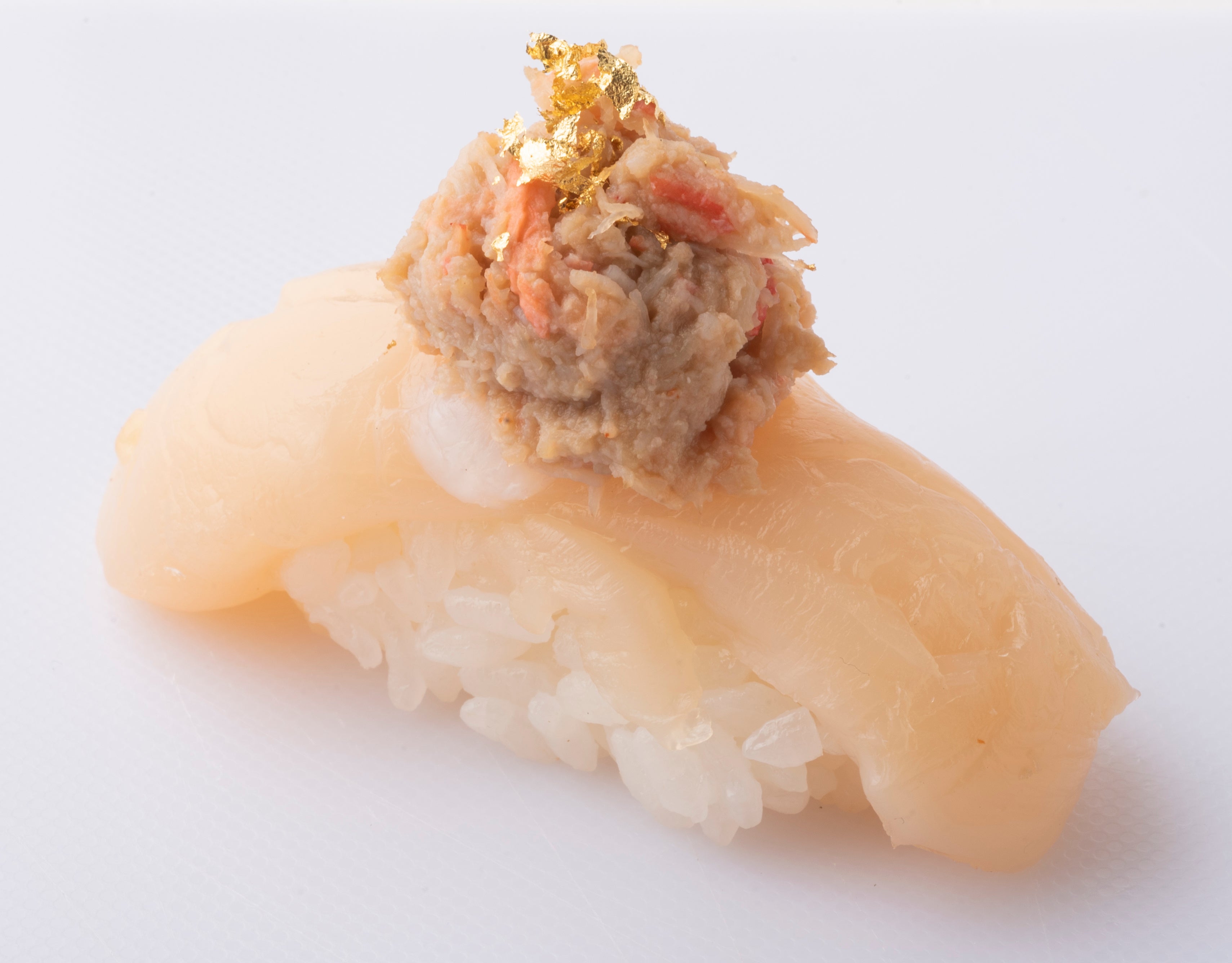 ホタテ蟹共和えのせ