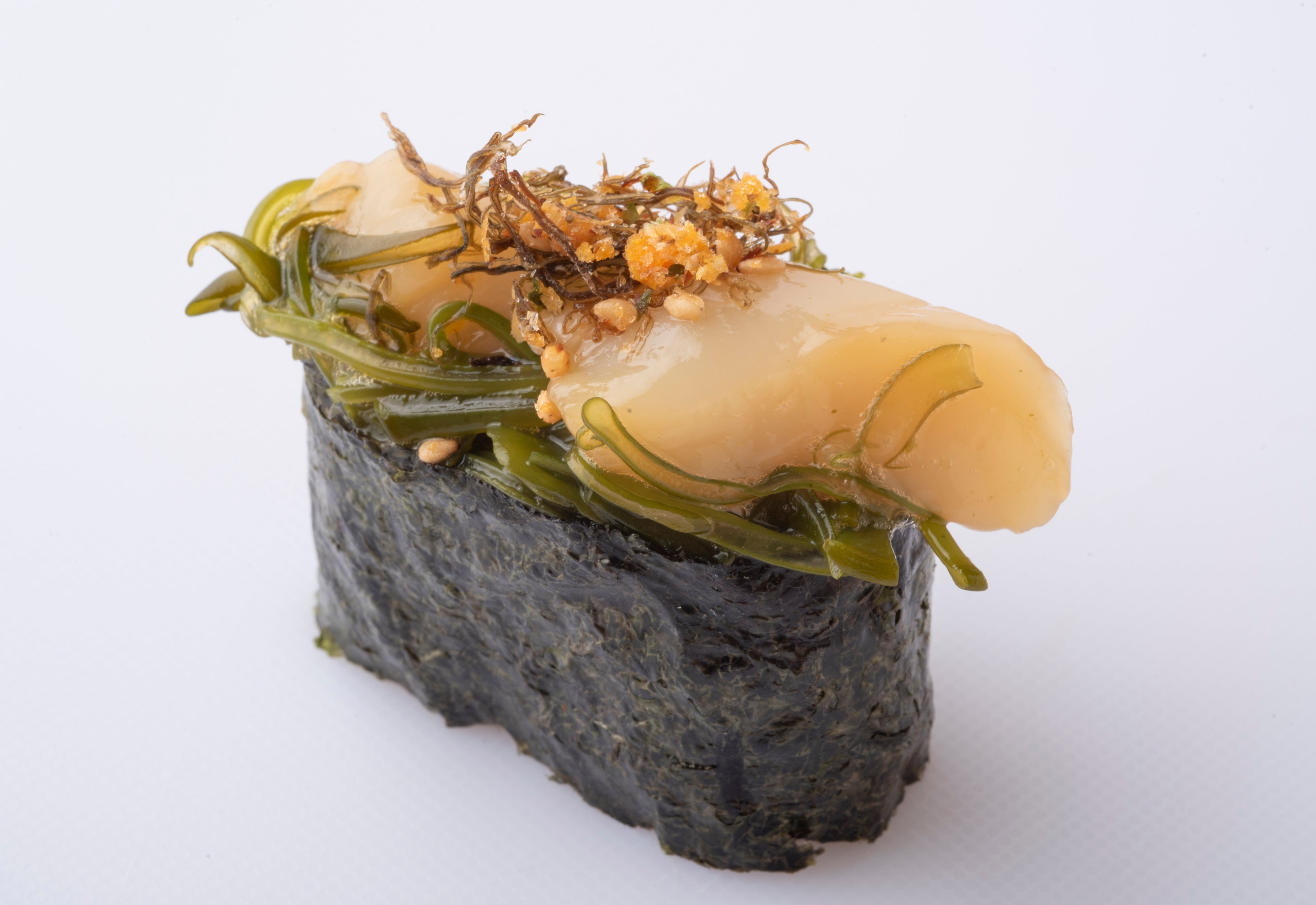 三陸めかぶのホタテ軍艦