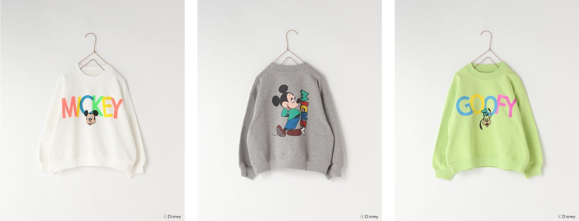 Disney ミッキー スウェット LOWRYS FARM　ローリーズファーム LOWRYS FARMがミッキーマウスをモチーフにしたスペシャル