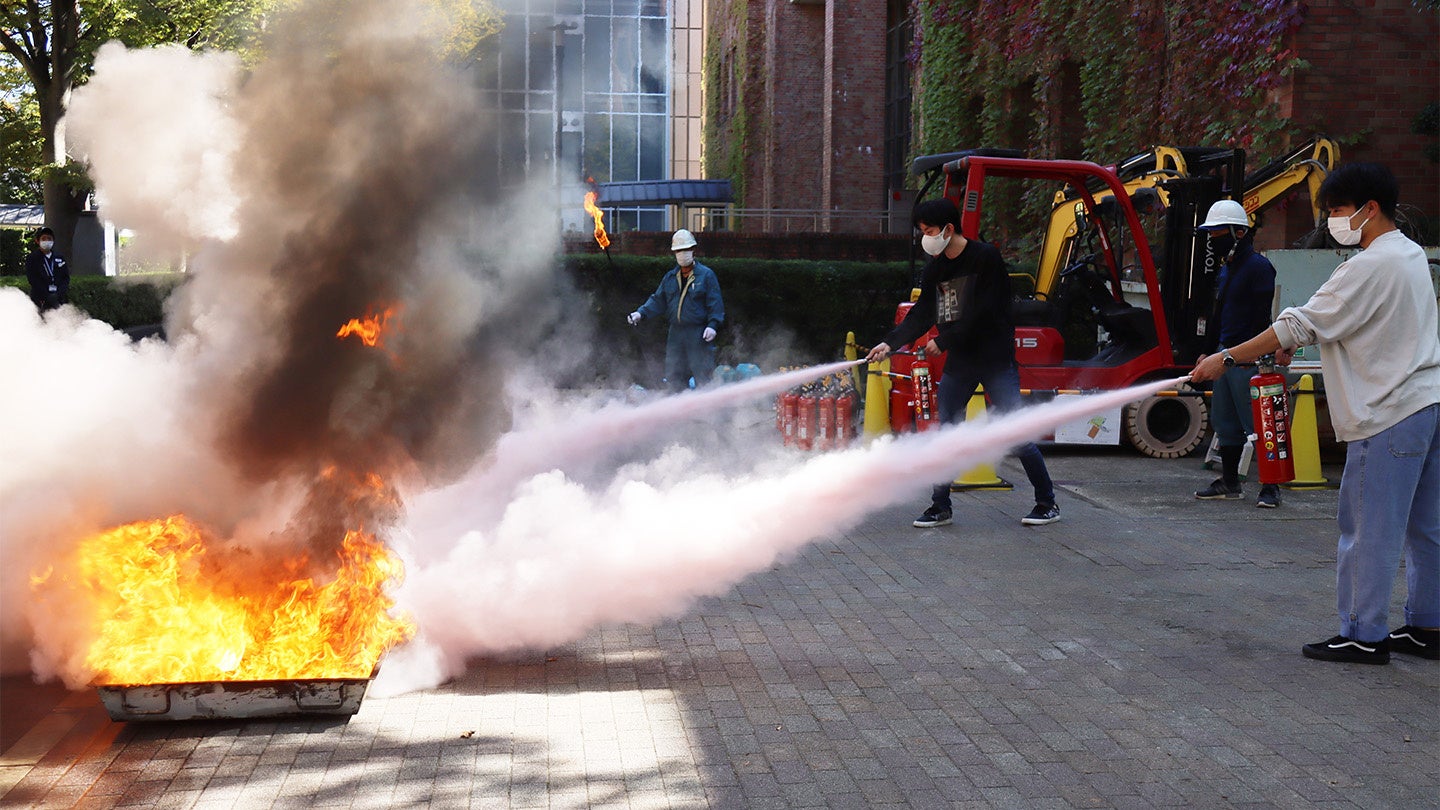 関大防災Day2022の防災イベントの様子