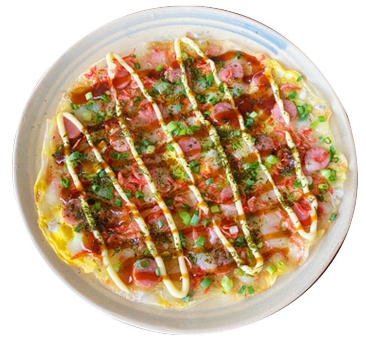 焼きライスペーパー『お好み焼き』風