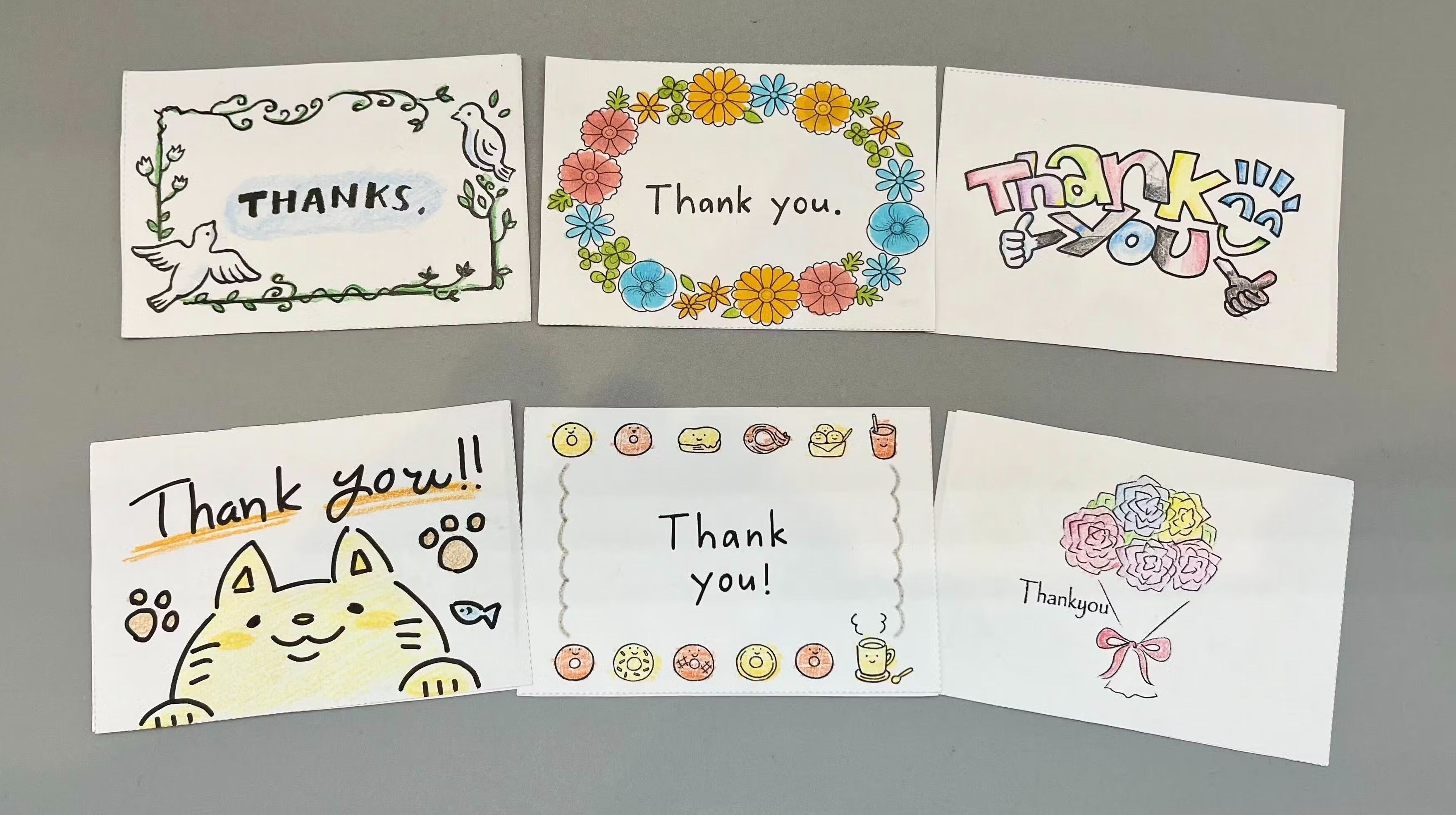 クリエイター直筆メッセージカード