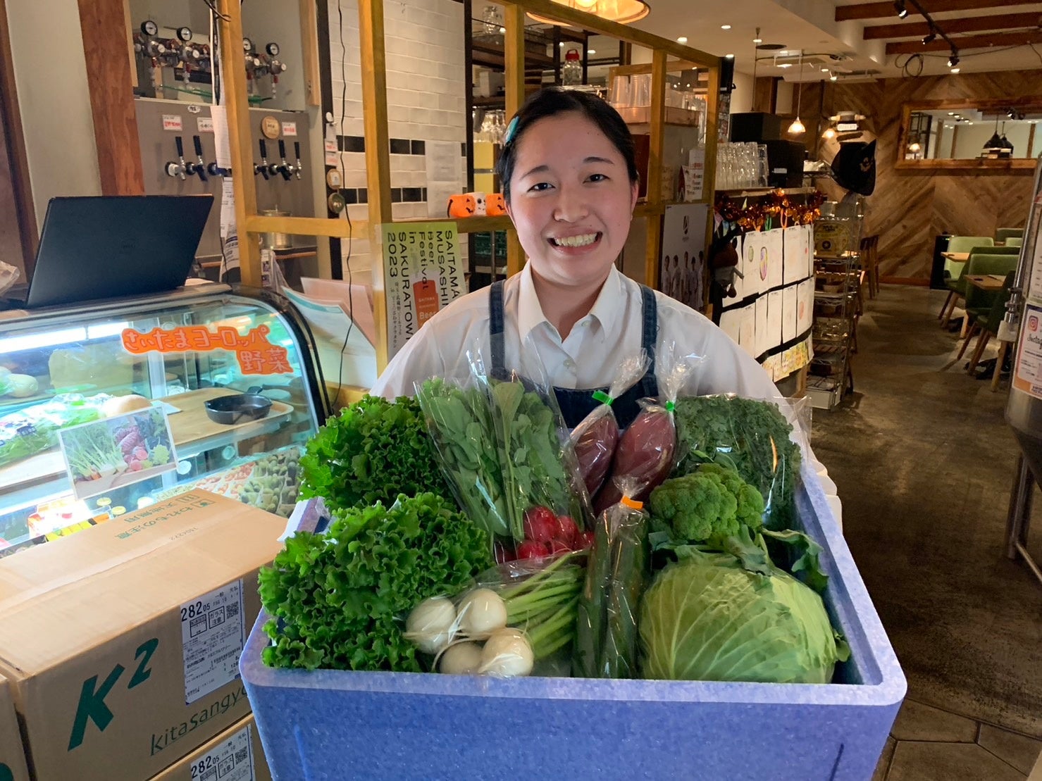 納品先の飲食事業者（埼玉県川口市）