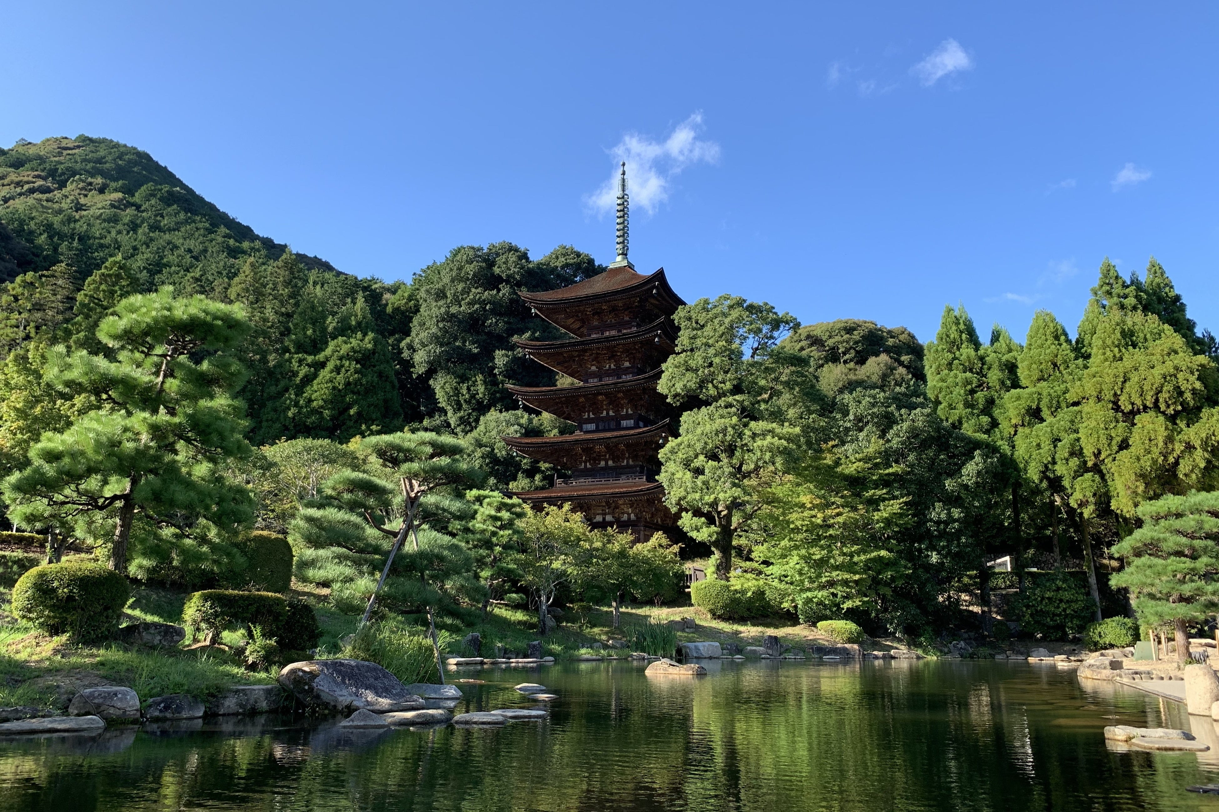 約70年ぶりとなる国宝瑠璃光寺五重塔の大改修に伴い、空間アート
