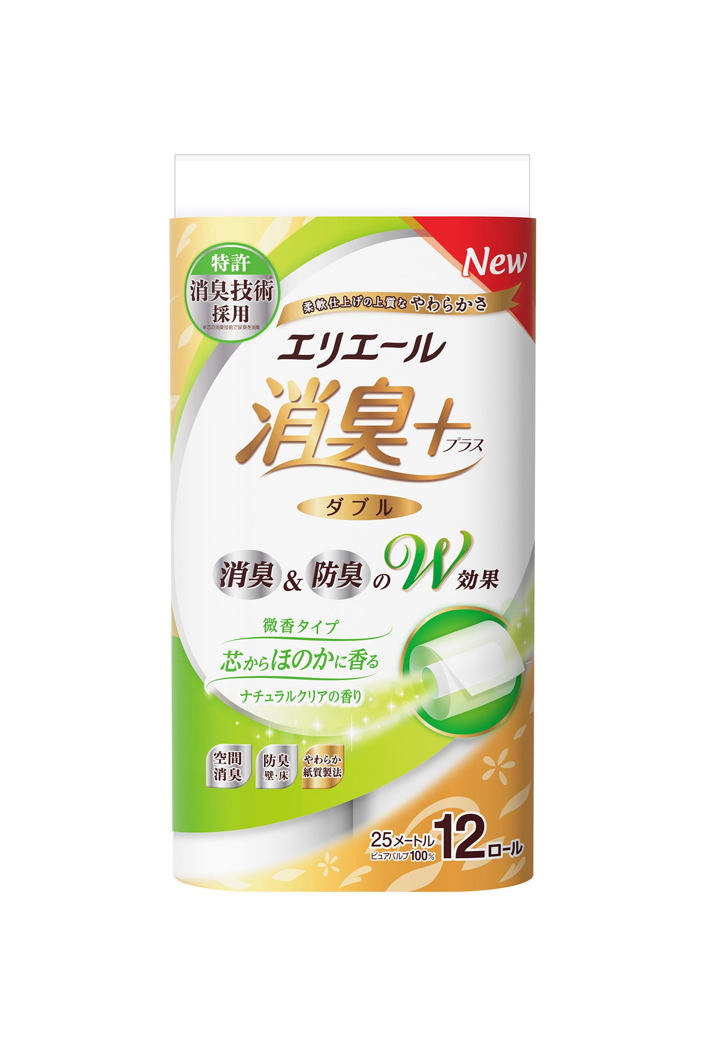 消臭＋ 芯からほのかに香るナチュラルクリアの香り12R