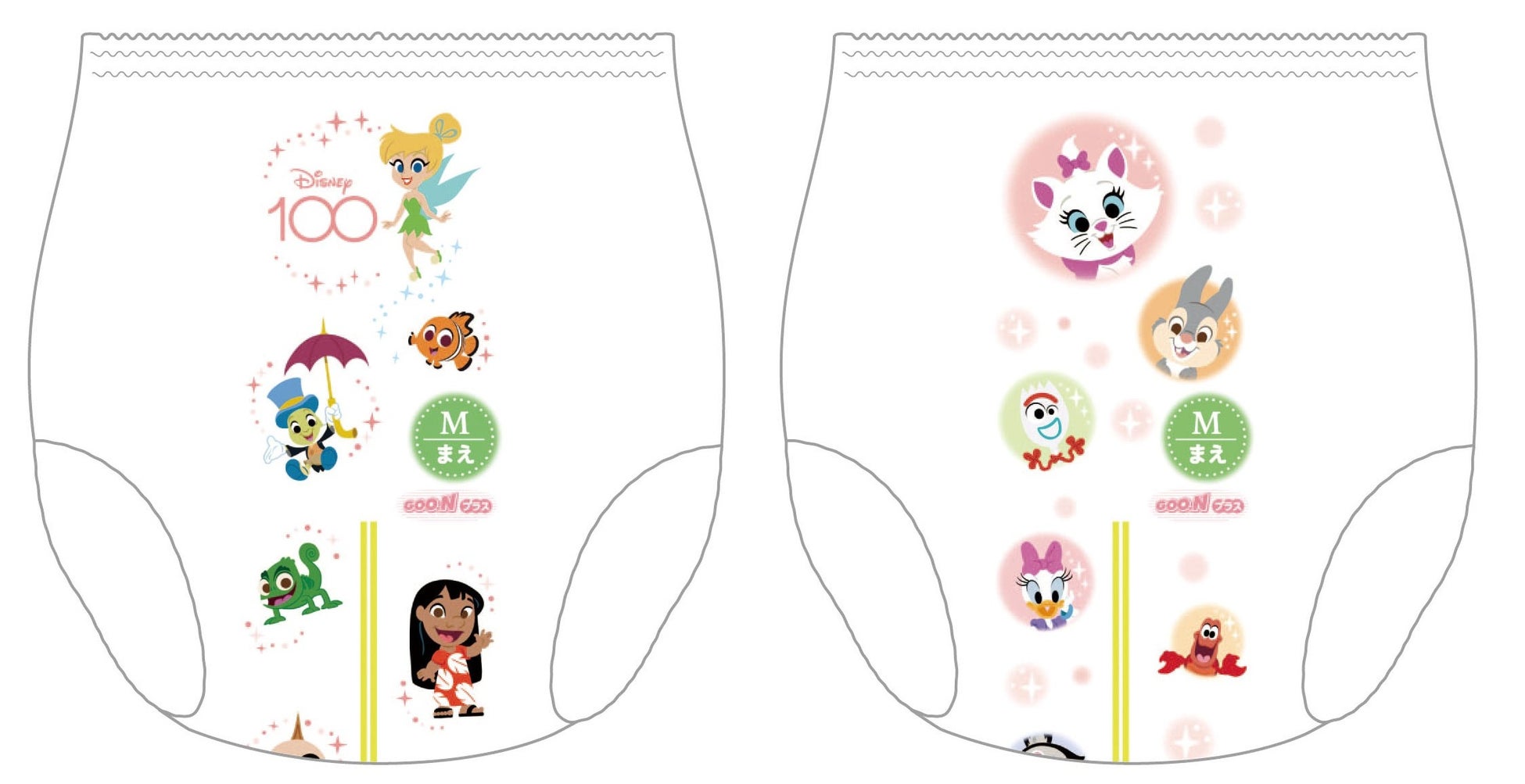 おむつ柄イメージ(一例)