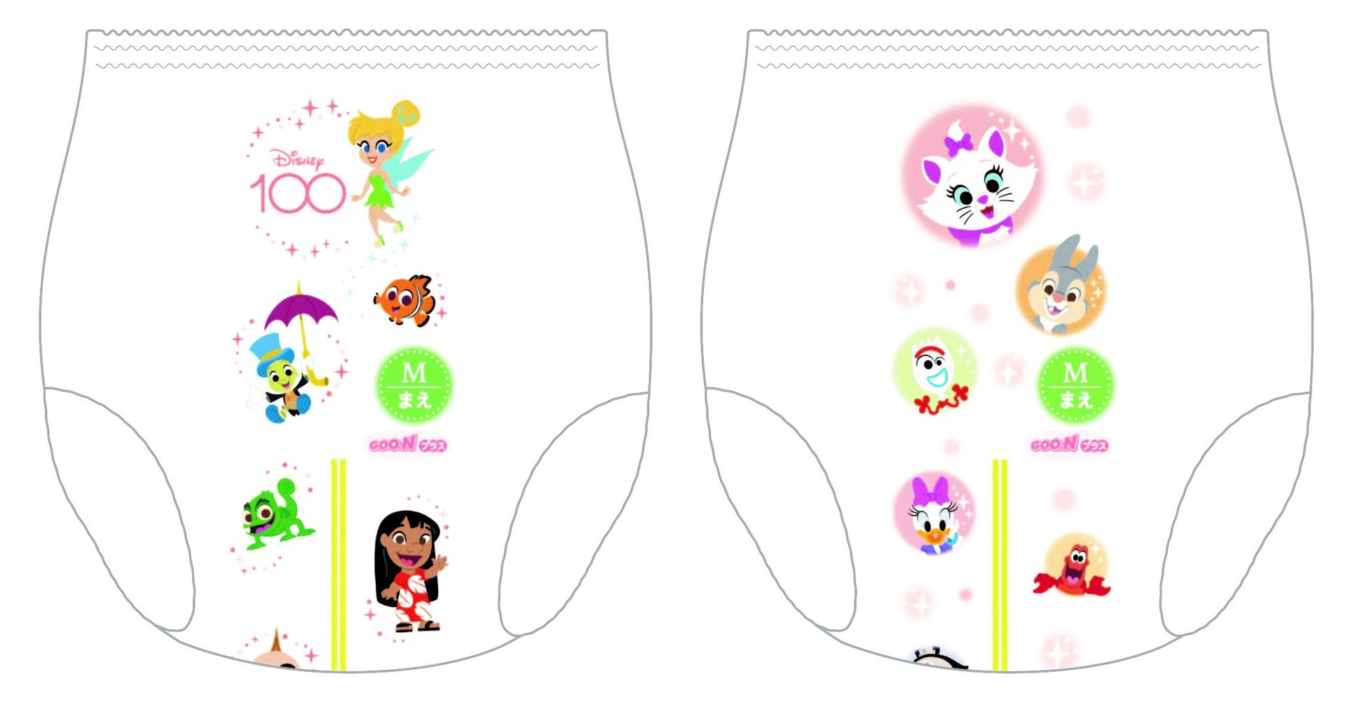 おむつ柄イメージ(一例)