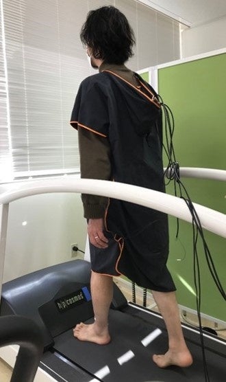 トレッドミル検証の様子