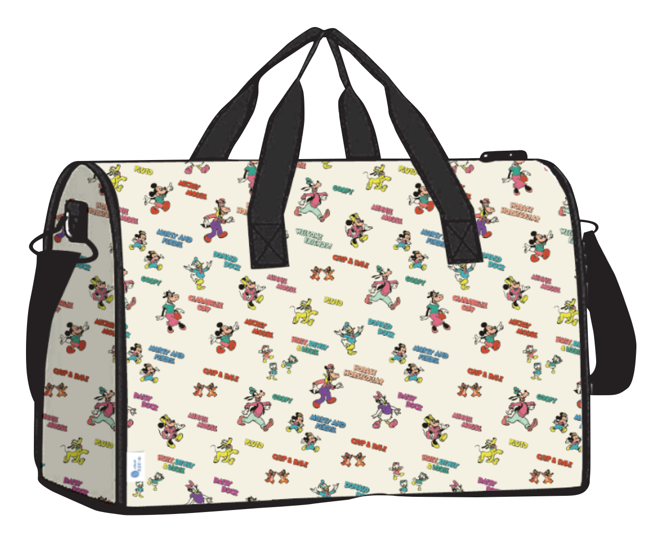 【オリジナルデザイン】折りたたみボストンバッグ