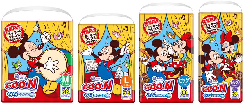 11月18日“ミッキー＆ミニーの誕生日”を記念した特別デザインのベビー用