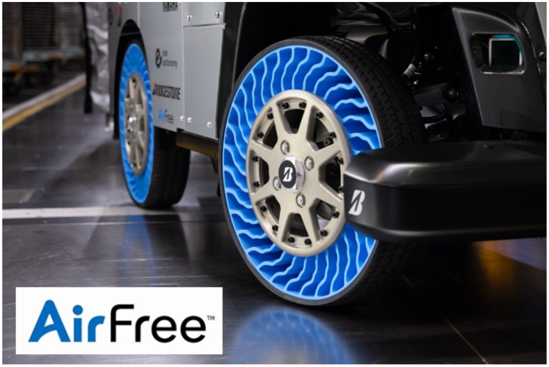 空気充填の要らない次世代タイヤ「AirFree」