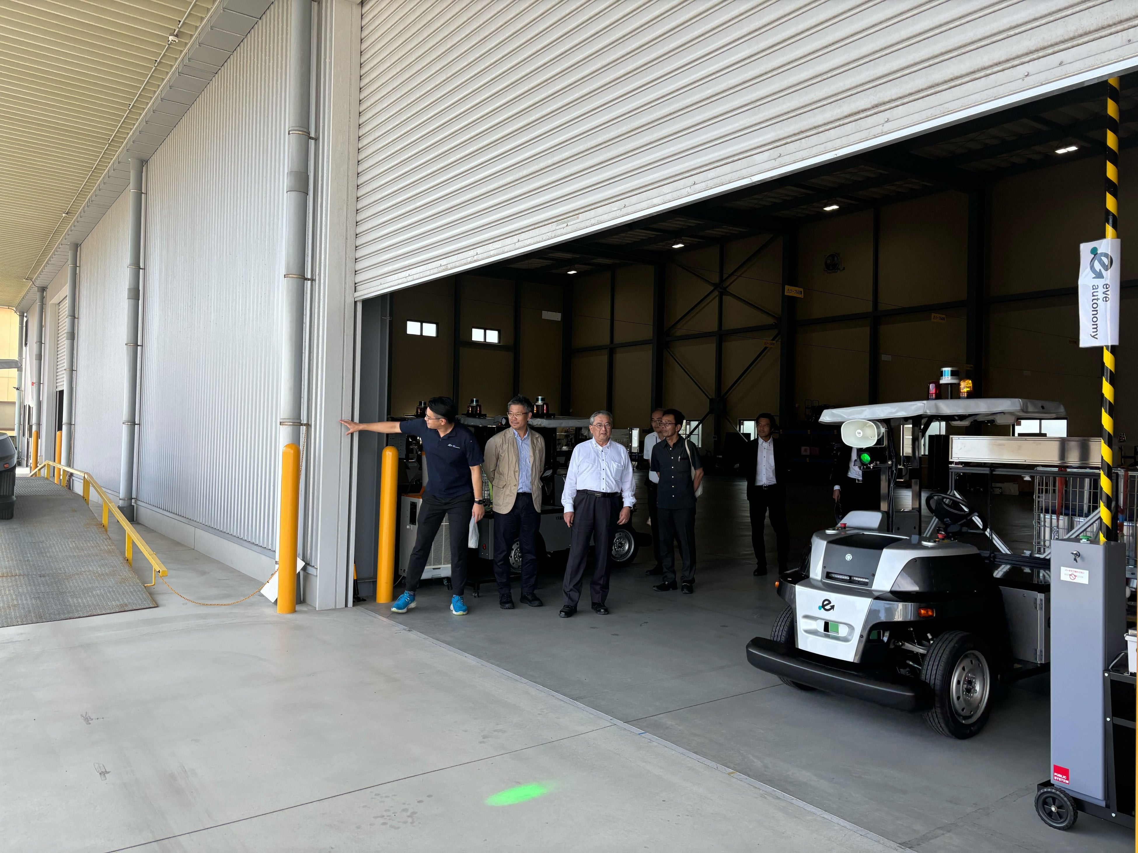 無人ゲートとの連携による自動通過