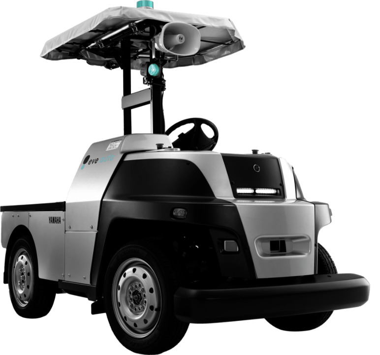 屋外対応の自動搬送サービス「eve auto®」本体
