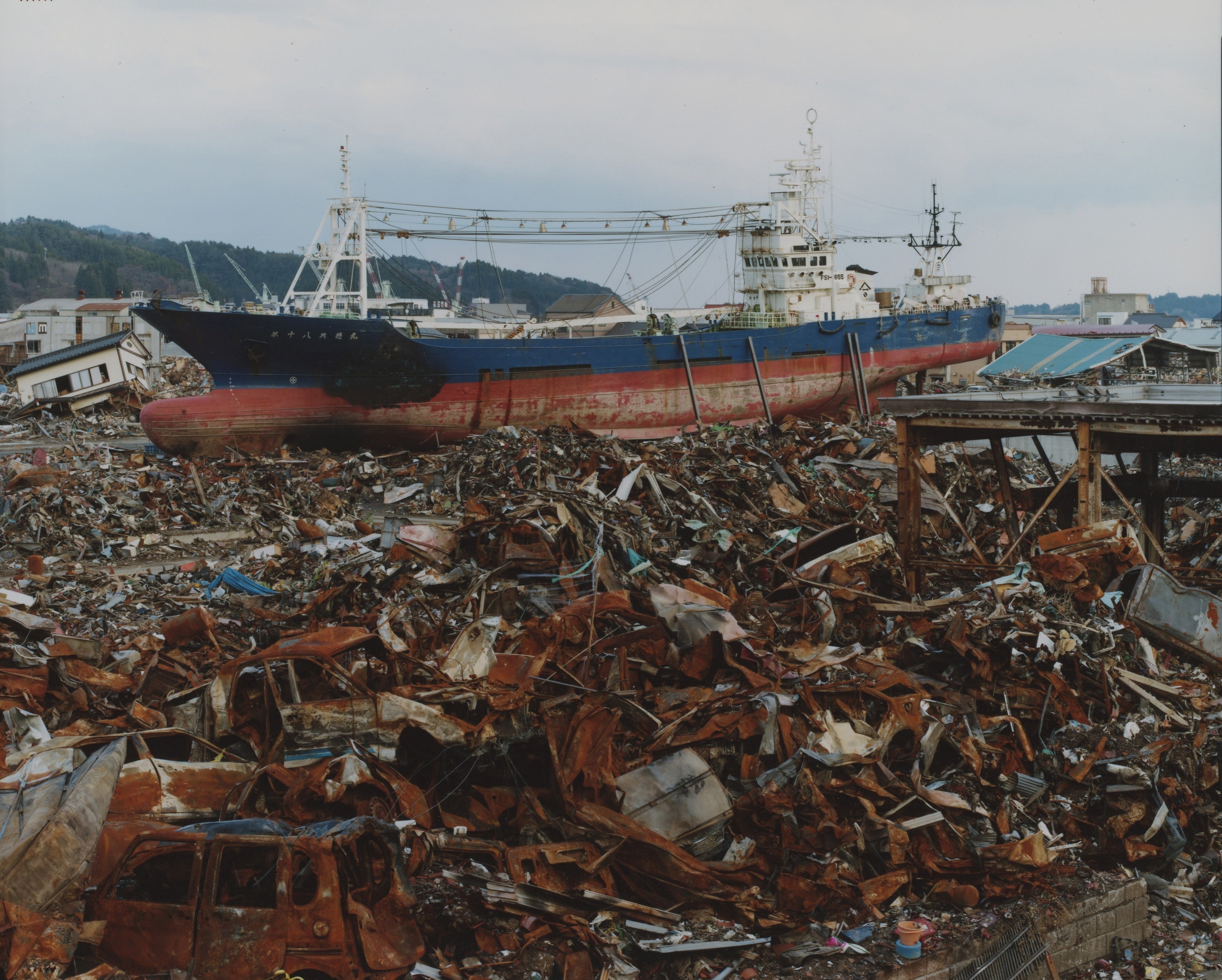 宮城県気仙沼市 2011年4月 ©Taishi Hirokawa