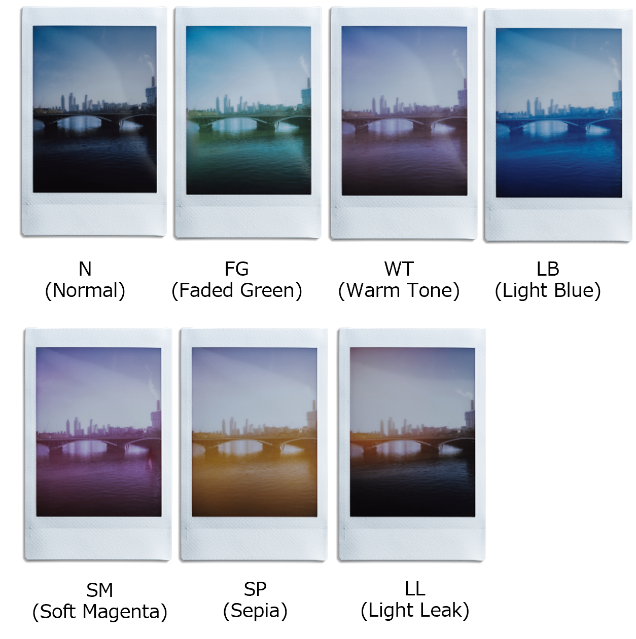 アナログ技術にこだわった新機能を搭載！撮ったその瞬間を光と色で自由