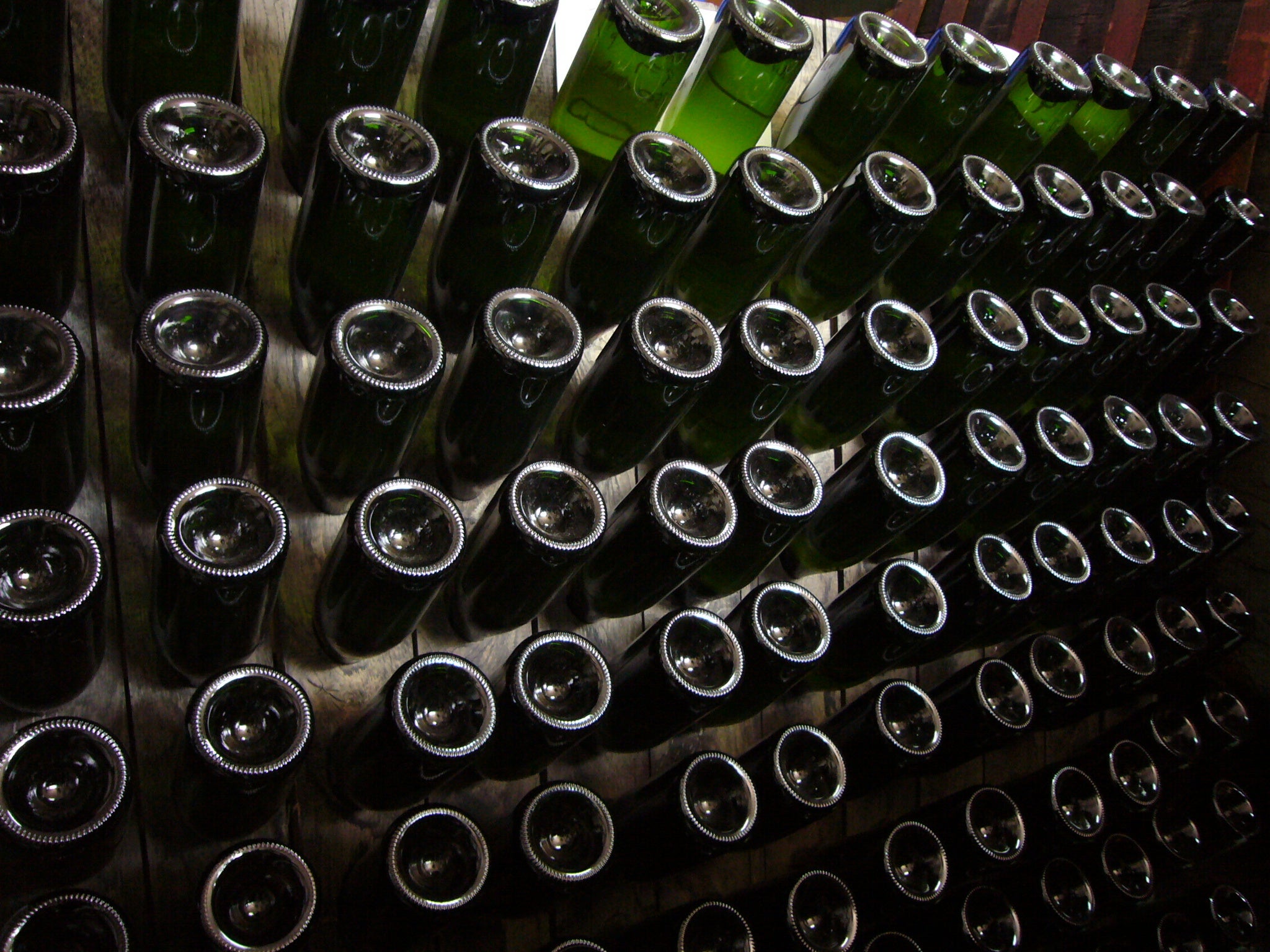 ルミアージュ（澱下げ）風景