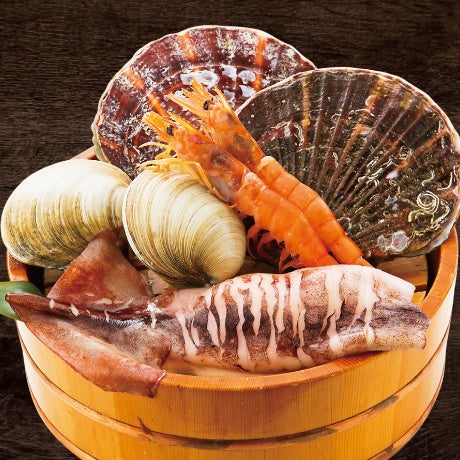 おすすめ！磯丸と言えばこれ【浜焼きセット】1,989円（税込2,188円）