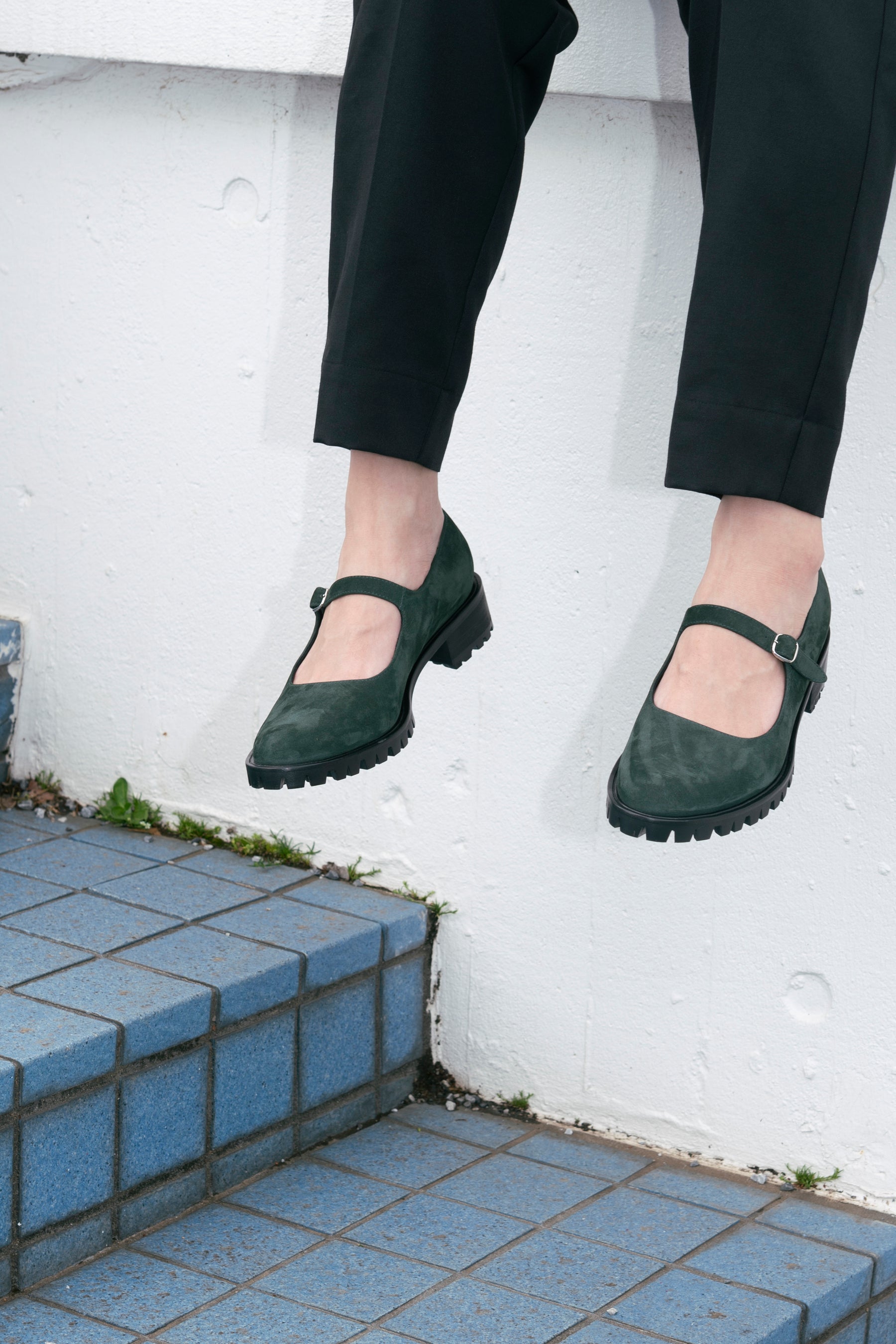 ［mary jane］color：black／white／green&nbsp; women：34〜39&nbsp; ¥52,800-