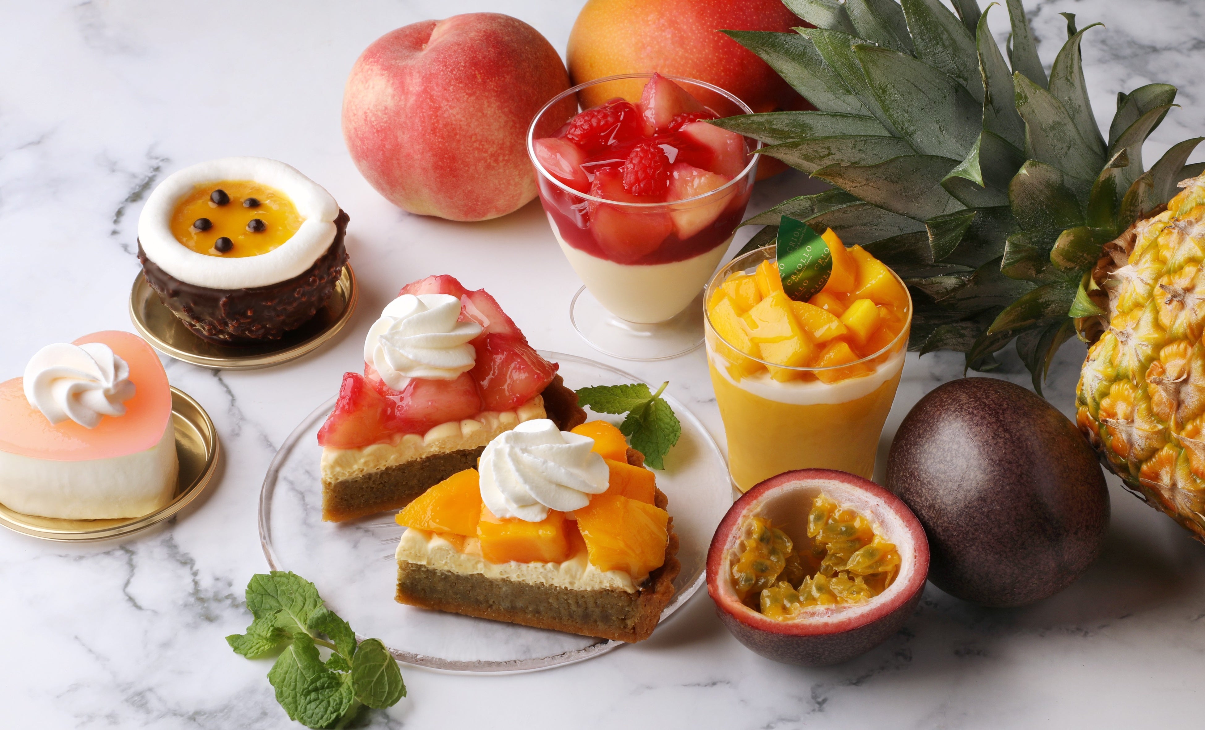 人気No.1チーズケーキに夏の新作が登場！クリオロが「トロピカルフェア」を開催