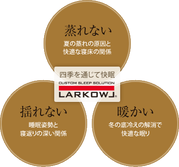 LARKOWLの特徴