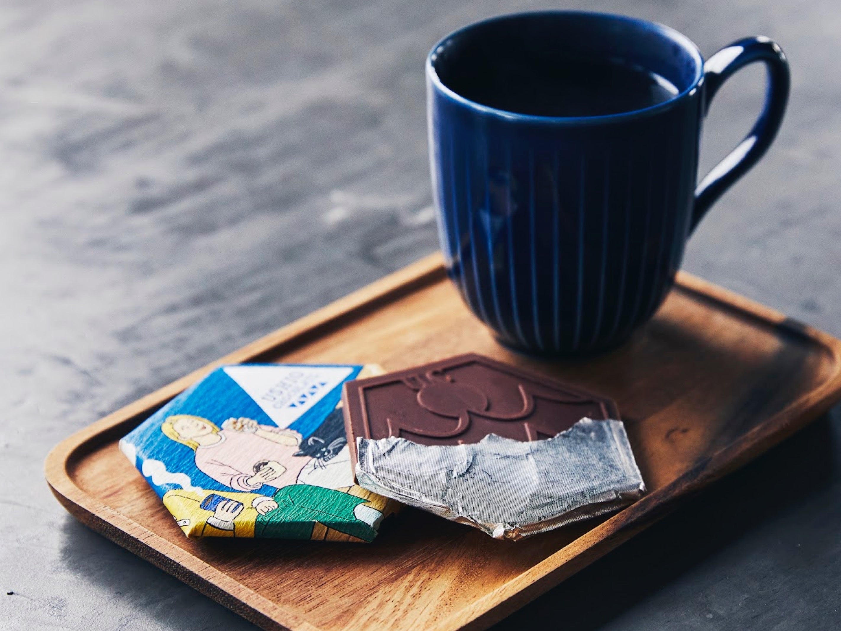 フルーティなカカオの香りとミルクのまろやかな甘みがコーヒーはもちろん、紅茶やハーブティにもぴったり。