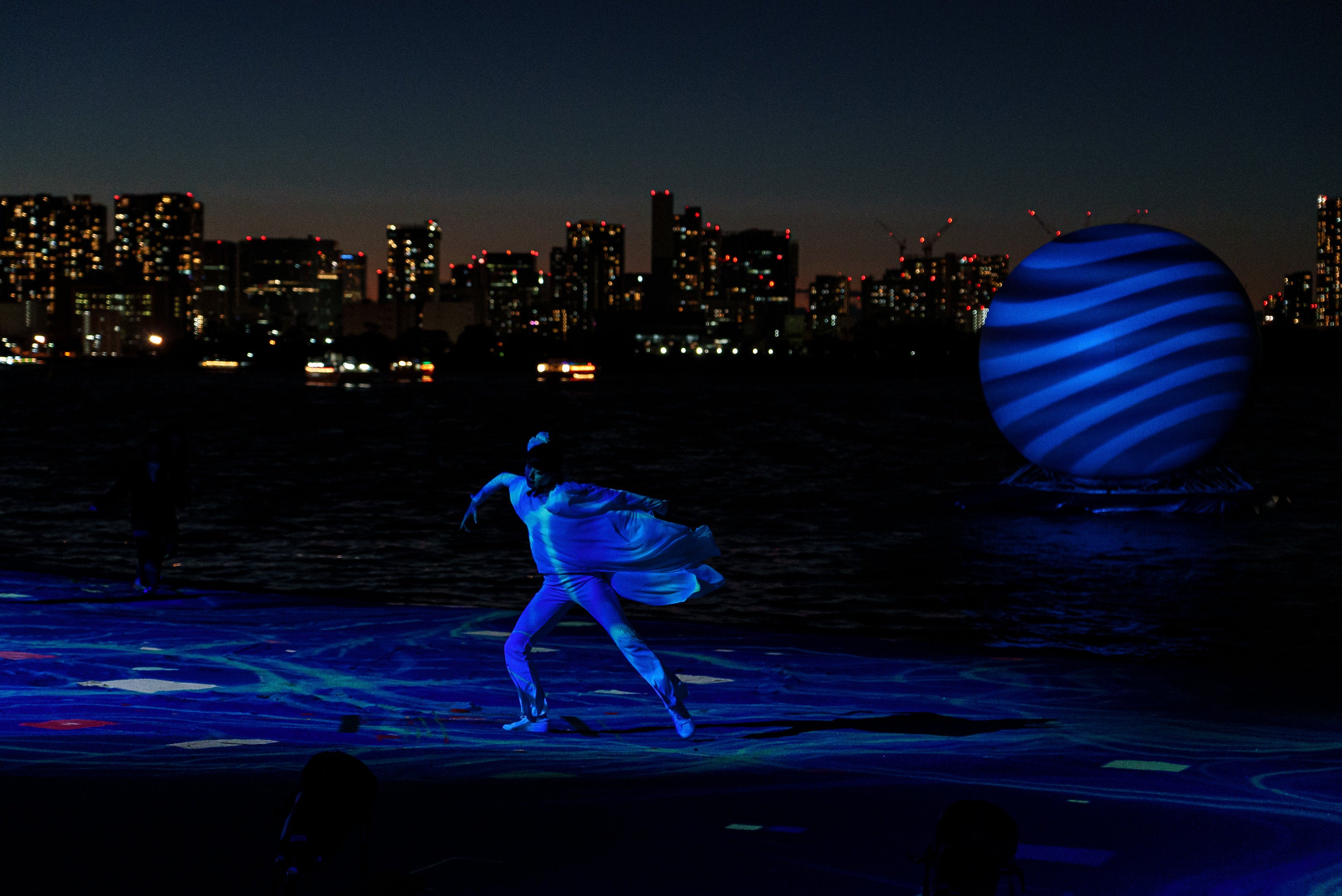 オープニングセレモニー限定のプロジェクションショー