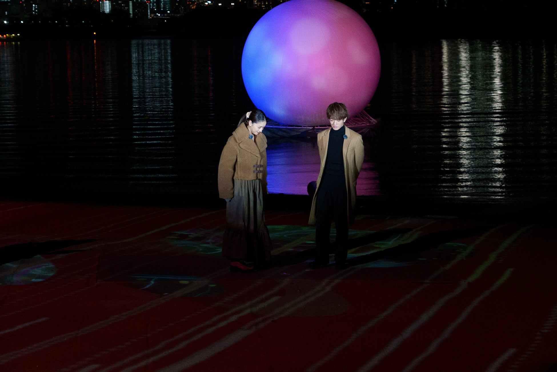 国内最大級のビーチアートプロジェクション「CONCORDIA」がクリスマス特別演出で開催中 国内最大級のビーチアートプロジェクション「CONCORDIA」がクリスマス特別演出で開催中