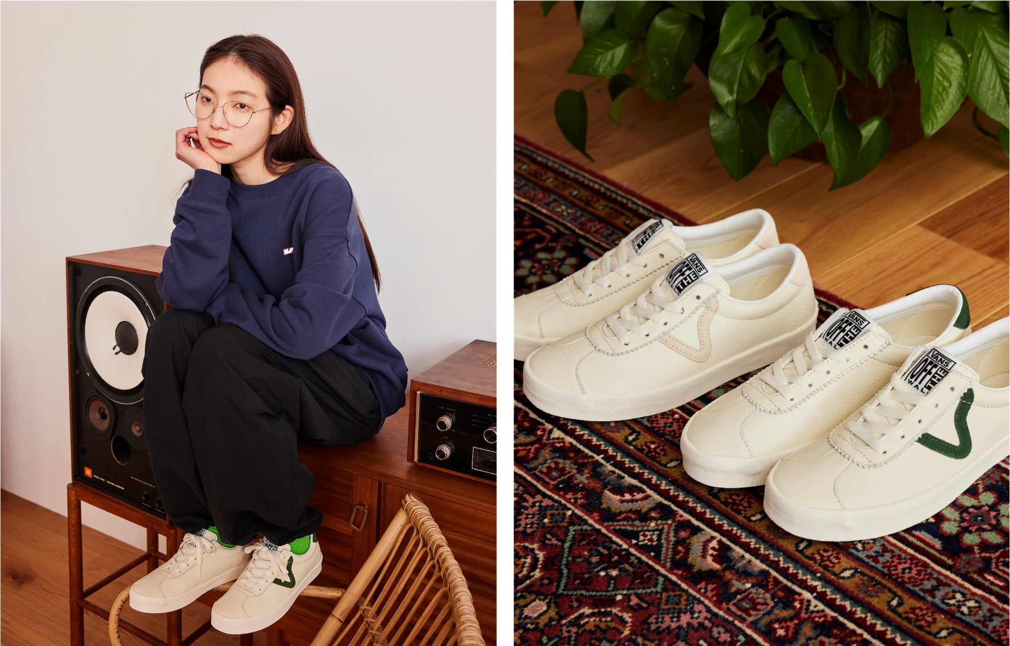 シティスポーツロートップスニーカー VANS SPORT LOW (スポーツ ロー)“いつもと違うシンプルさ、普段